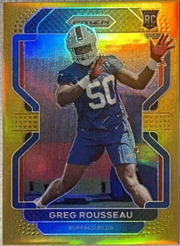 Greg Rousseau [Gold Prizm] #434