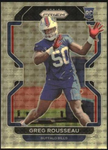 Greg Rousseau [Gold Vinyl Prizm] #434