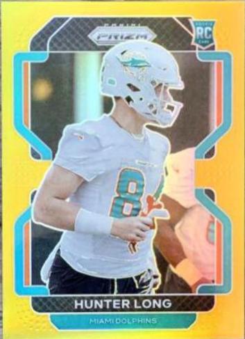 Hunter Long [Gold Prizm] #414