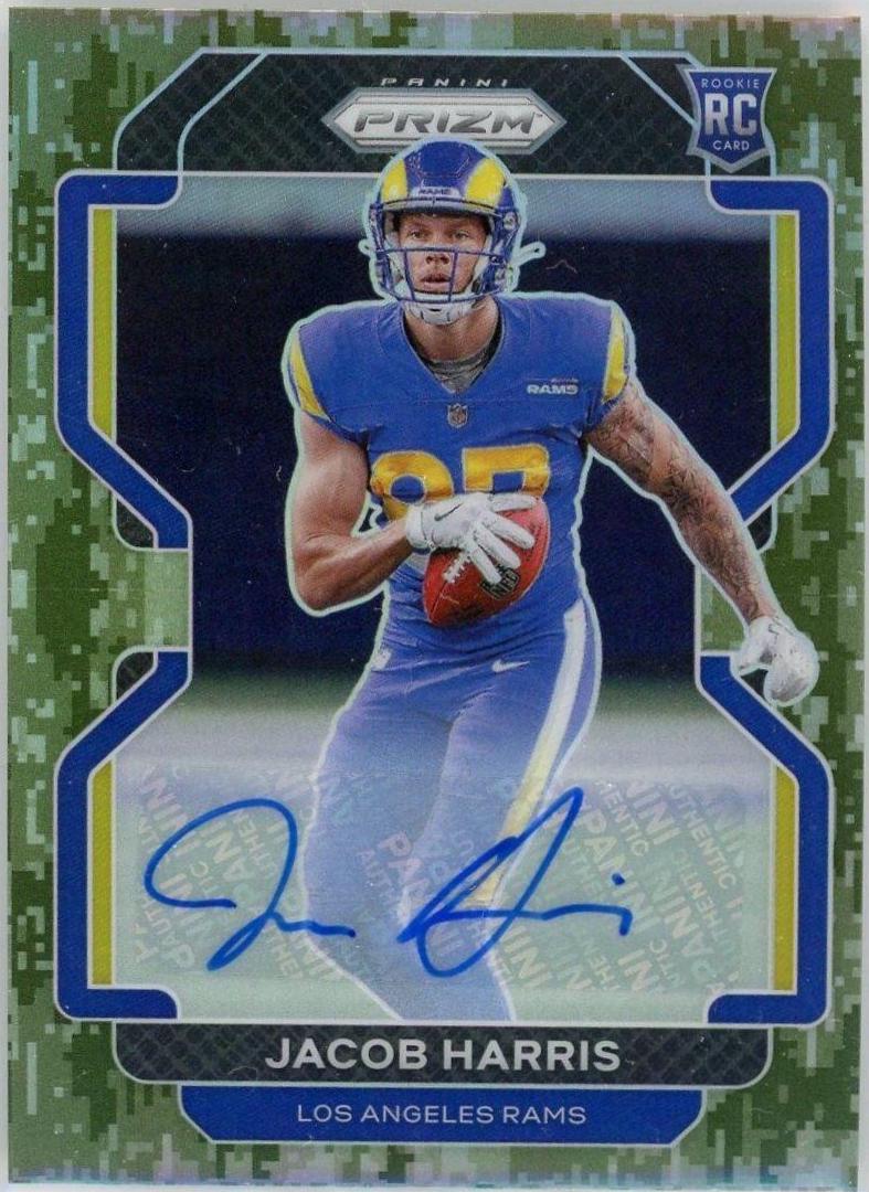 Jacob Harris [Autograph Camo Prizm] #368