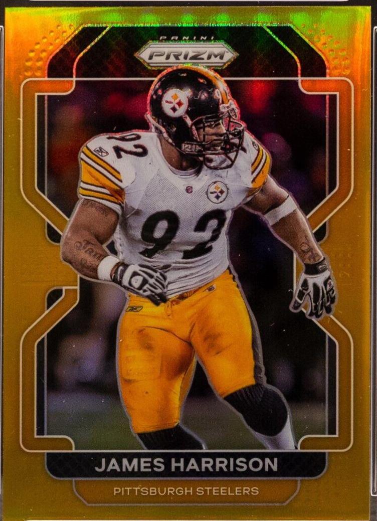 James Harrison [Gold Prizm] #259