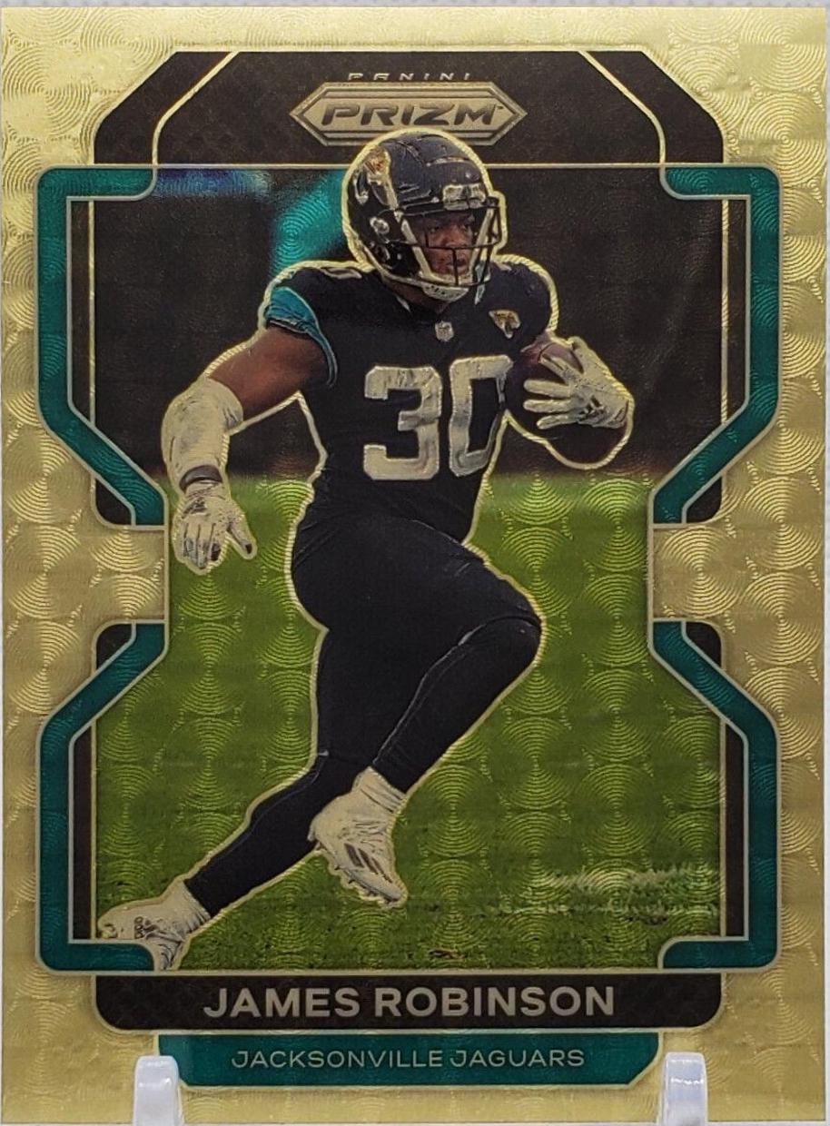 James Robinson [Gold Vinyl Prizm] #14