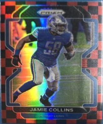 Jamie Collins [Black and Red Checker Prizm] #152