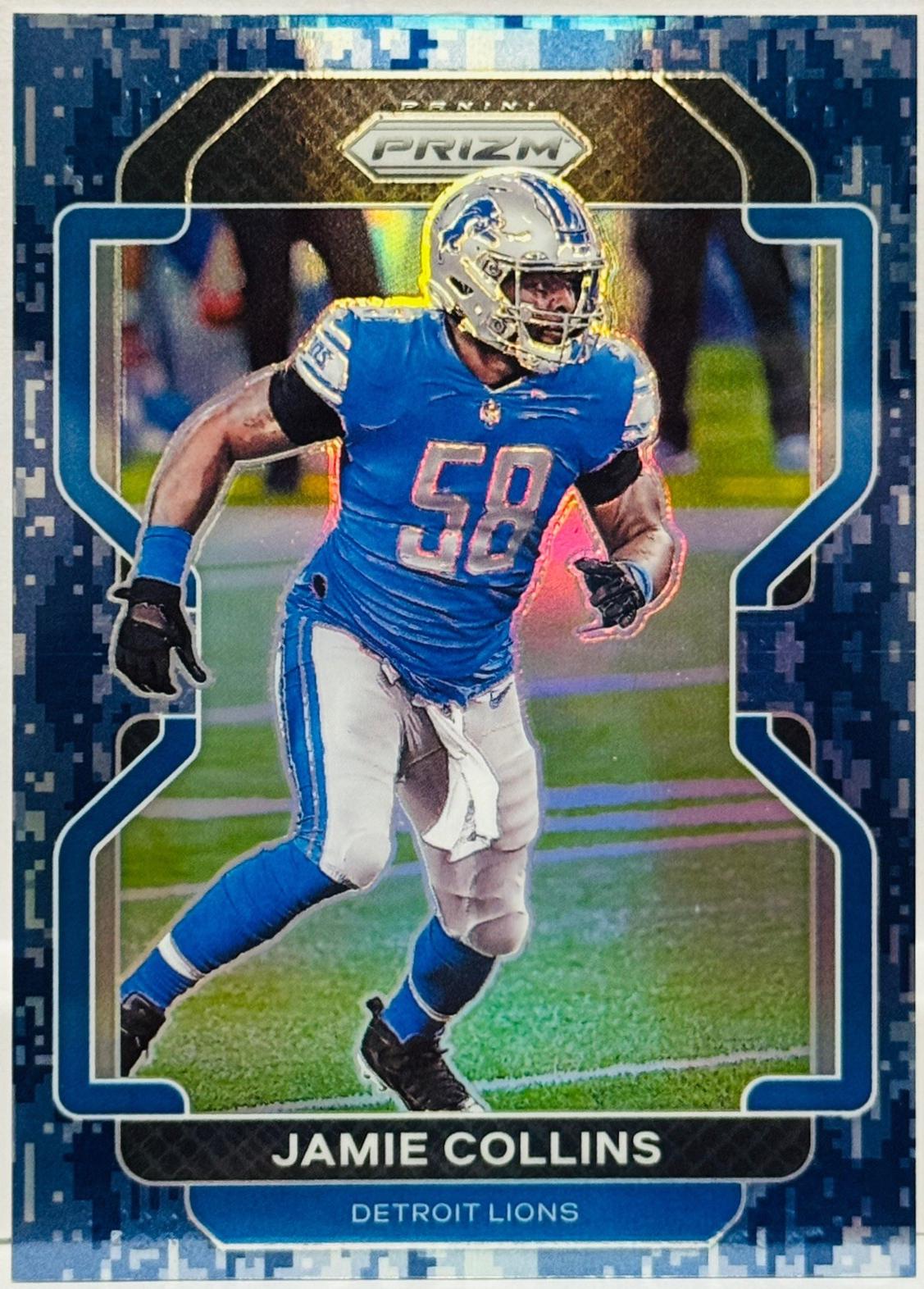 Jamie Collins [Navy Camo Prizm] #152