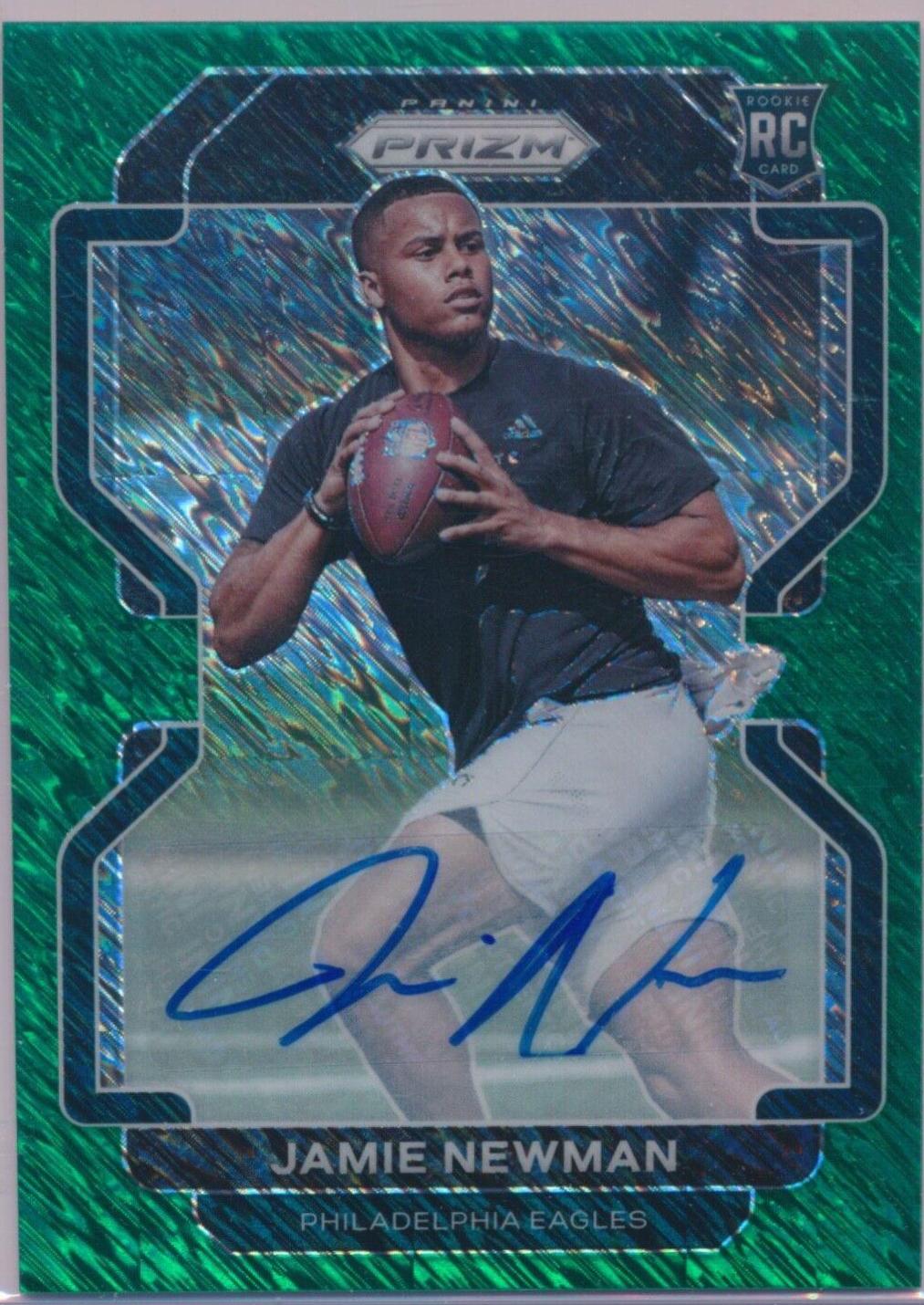 Jamie Newman [Autograph Green Shimmer] #397