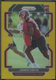 Jamin Davis [Gold Shimmer] #383