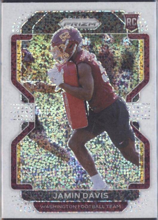 Jamin Davis [White Sparkle Prizm] #383