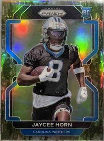 Jaycee Horn [Forest Camo Prizm] #373