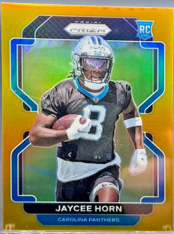 Jaycee Horn [Gold Prizm] #373