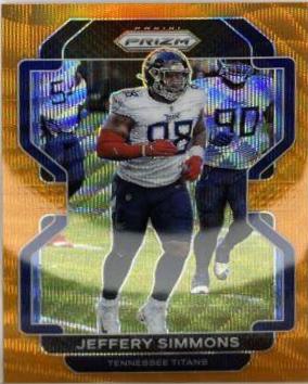 Jeffery Simmons [Gold Vinyl Prizm] #5
