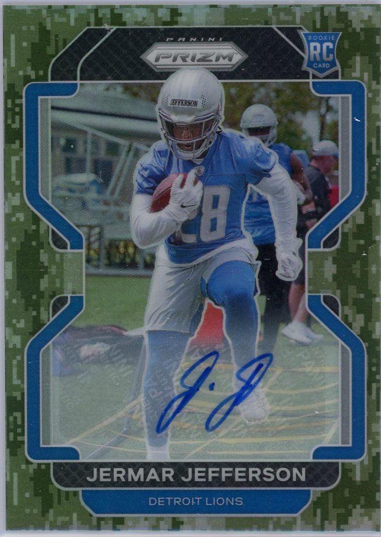 Jermar Jefferson [Autograph Camo Prizm] #404