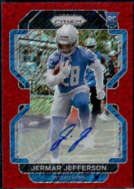 Jermar Jefferson [Autograph Red Shimmer] #404