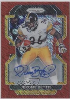 Jerome Bettis [Autographs Red Shimmer] #258