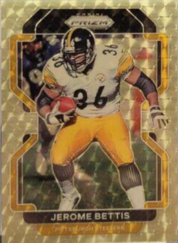 Jerome Bettis [Gold Vinyl Prizm] #258