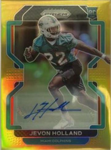 Jevon Holland [Autograph Gold Prizm] #392