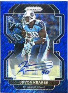 Jevon Kearse [Autographs Blue Shimmer] #10