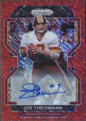 Joe Theismann [Autographs Red Shimmer] #217