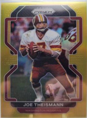 Joe Theismann [Gold Prizm] #217