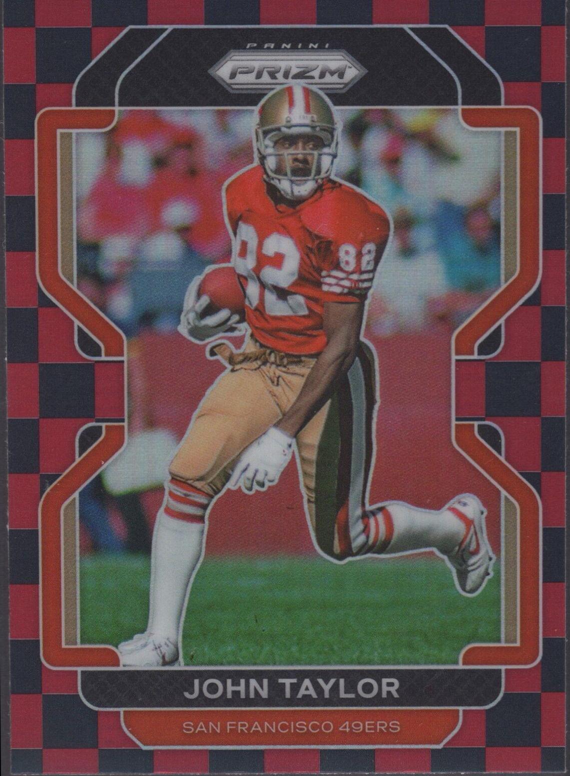John Taylor [Black and Red Checker Prizm] #61