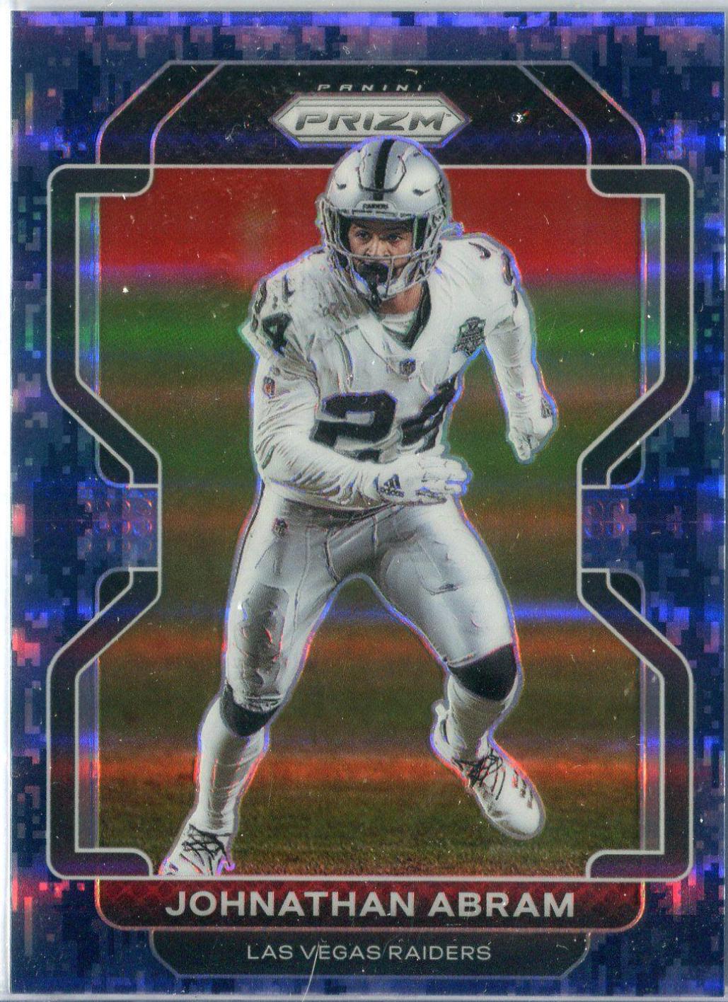 Johnathan Abram [Navy Camo Prizm] #182