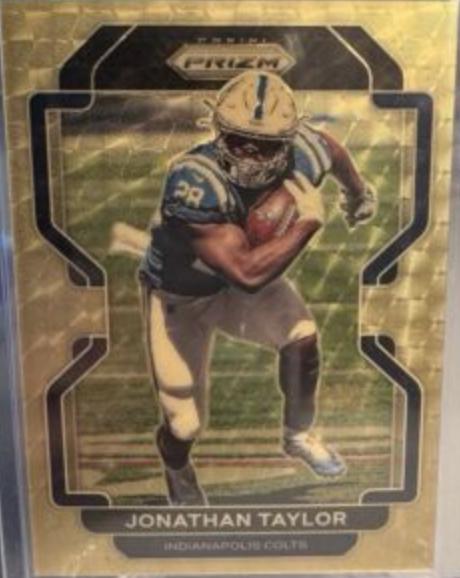 Jonathan Taylor [Gold Vinyl Prizm] #25