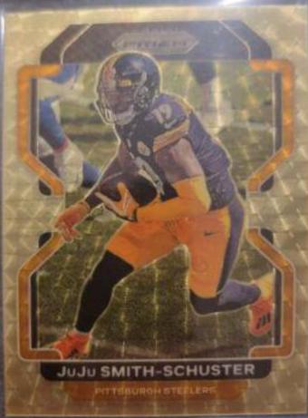 JuJu Smith Schuster [Gold Vinyl Prizm] #249