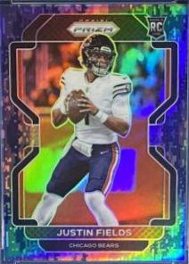 Justin Fields [Navy Camo Prizm] #334