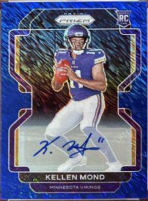 Kellen Mond [Autograph Blue Shimmer] #351