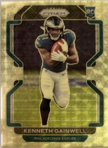 Kenneth Gainwell [Gold Vinyl Prizm] #369