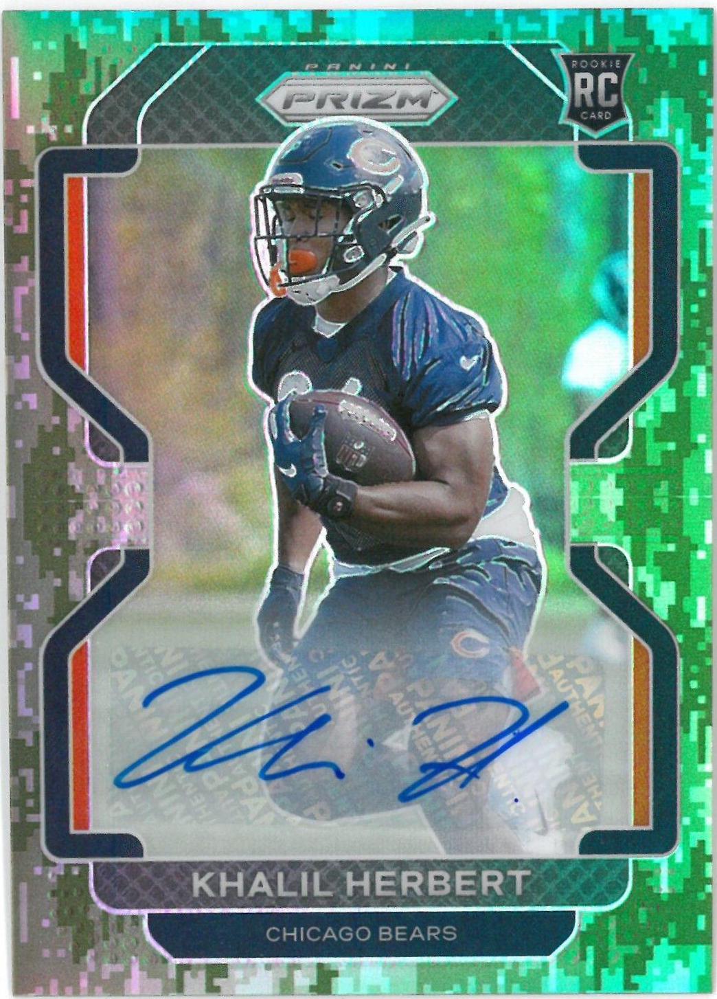 Khalil Herbert [Autograph Camo Prizm] #425