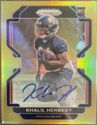 Khalil Herbert [Autograph Gold Prizm] #425