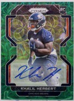 Khalil Herbert [Autograph Green Scope Prizm] #425