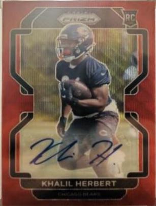 Khalil Herbert [Autograph Red Shimmer] #425