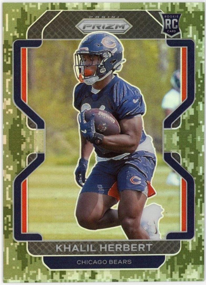 Khalil Herbert [Navy Camo Prizm] #425