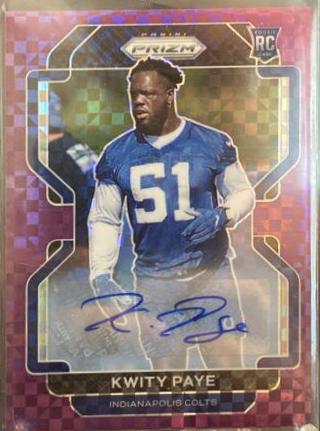 Kwity Paye [Autograph Purple Power Prizm] #378