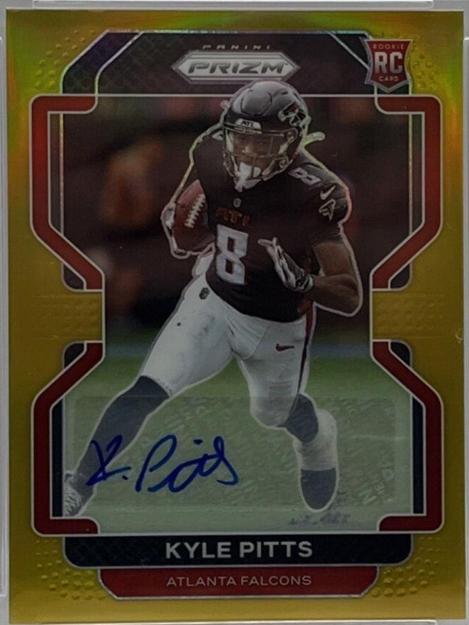 Kyle Pitts [Autograph Gold Prizm] #341