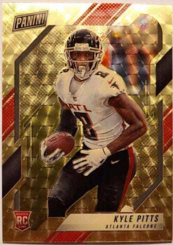 Kyle Pitts [Gold Vinyl Prizm] #341