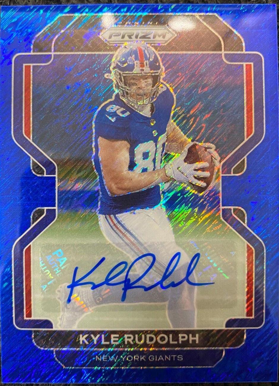 Kyle Rudolph [Autographs Blue Shimmer] #230