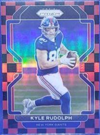 Kyle Rudolph [Black and Red Checker Prizm] #230