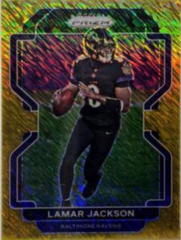Lamar Jackson [Gold Shimmer] #282