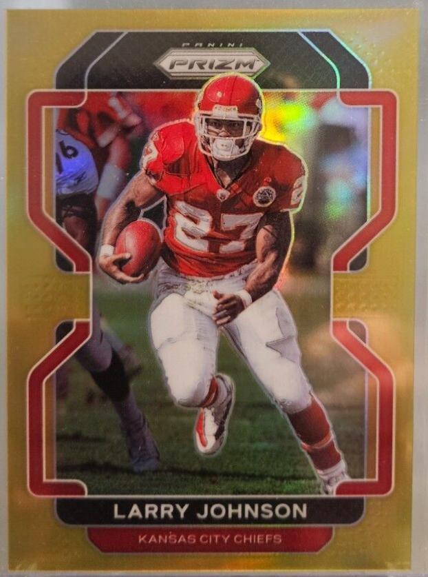 Larry Johnson [Gold Prizm] #196