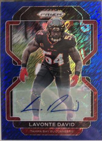 Lavonte David [Autographs Blue Shimmer] #297