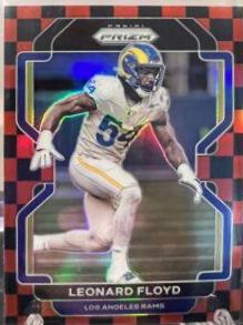 Leonard Floyd [Black and Red Checker Prizm] #70