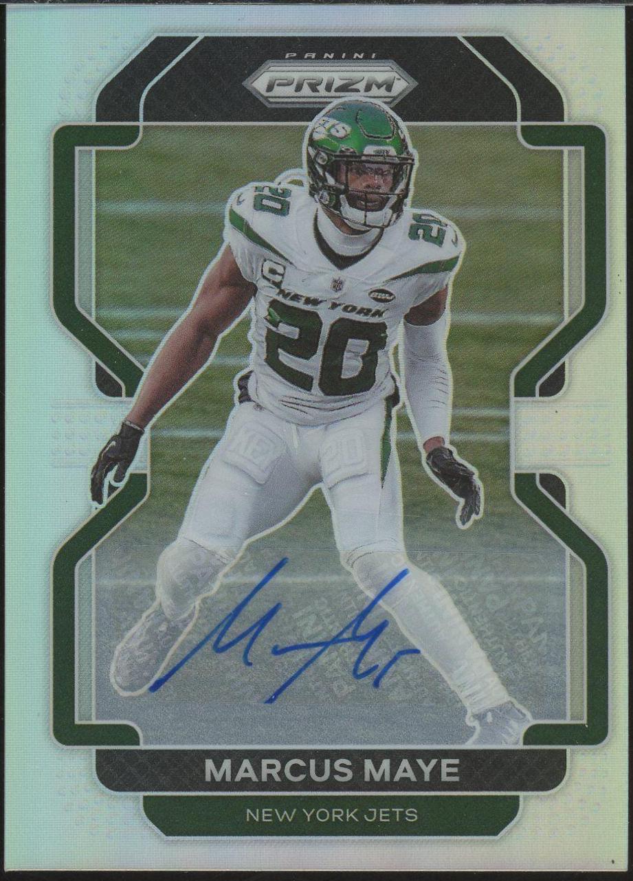 Marcus Maye [Autographs Silver Prizm] #91