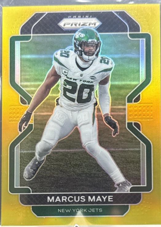 Marcus Maye [Gold Prizm] #91