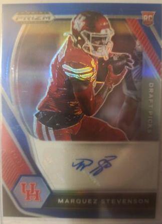 Marquez Stevenson [Autograph Blue Shimmer] #407