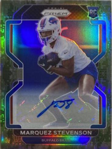 Marquez Stevenson [Autograph Camo Prizm] #407