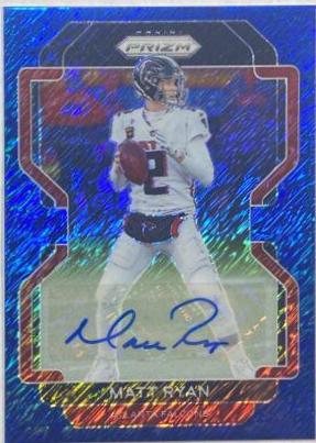 Matt Ryan [Autographs Blue Shimmer] #324