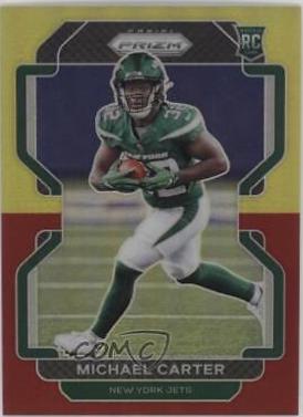Michael Carter [Yellow Red Prizm] #365