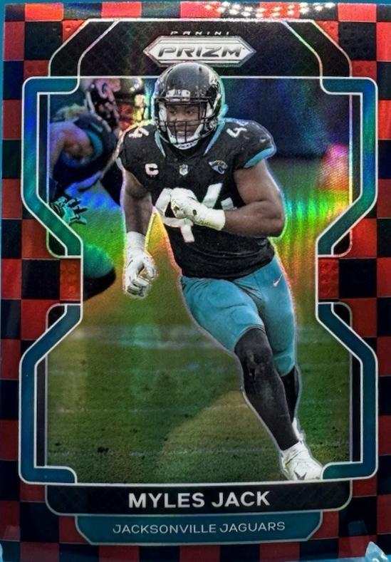 Myles Jack [Black and Red Checker Prizm] #16